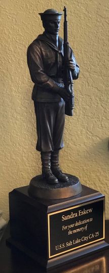 Naval Honor Guard Sailor Statue
